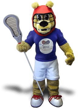 BRITISH LACROSSE MASCOT COSTUME